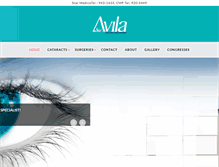 Tablet Screenshot of drluisavila.com